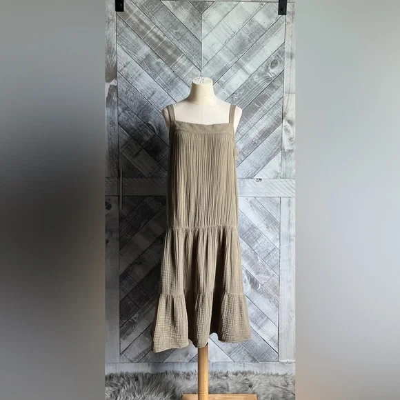 MICHAEL STARS NWOT EVIE GAUZE DRESS - Picture 5 of 11